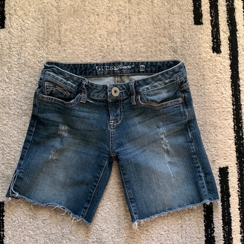 Guess Denim Jean Shorts, Size 24